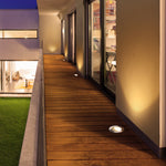 Modern Aluminum LED In-Ground Well Light for Outdoor Landscapes