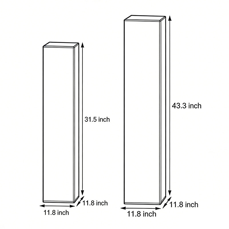 Lumina Square LED Floor Lamp for Modern Outdoor Spaces