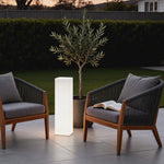 Lumina Square LED Floor Lamp for Modern Outdoor Spaces