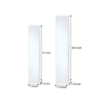 Lumina Square LED Floor Lamp for Modern Outdoor Spaces