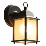 Square Glass Wall Lamp Outdoor Wall Sconce Lighting Led Waterproof Wall Lights