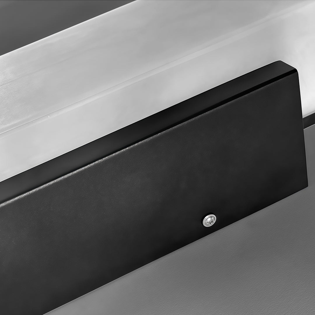 Luma Square Outdoor Wall Light in Cloud Stone Finish