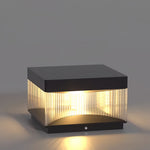 Modern Square Pillar Lights for Outdoor Spaces – IP65 Waterproof LED Post Lights in Black