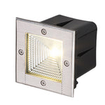 Square 90 260V In Wall Recessed 4W Led Step Lights For Outdoor Stairs Deck And Patio