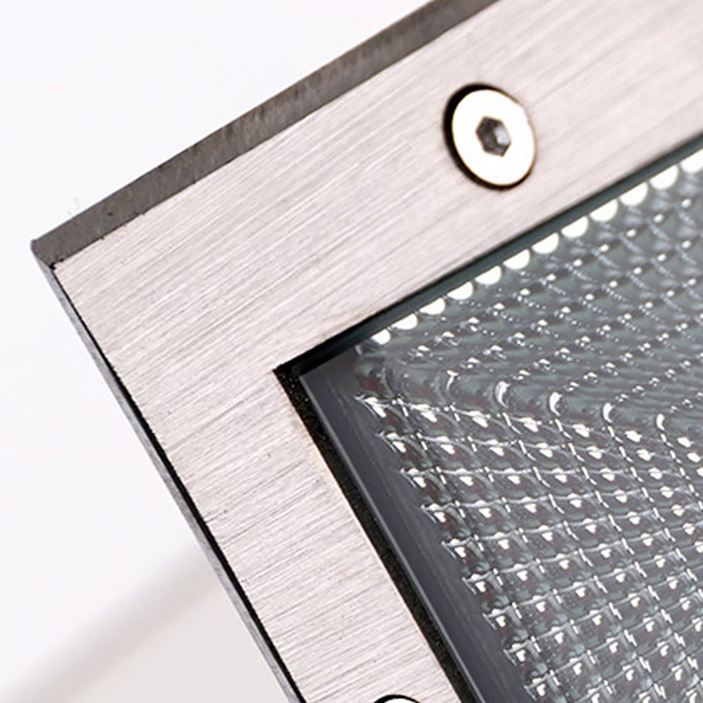 Square 90 260V In Wall Recessed 4W Led Step Lights For Outdoor Stairs Deck And Patio