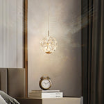 Luxury Crystal Staircase Chandelier with Gold Iron Frame, Modern High Ceiling Light