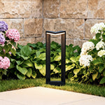 Modern Square Bollard Light for Outdoor Paths & Courtyards | IP65 Waterproof LED Landscape Lamp