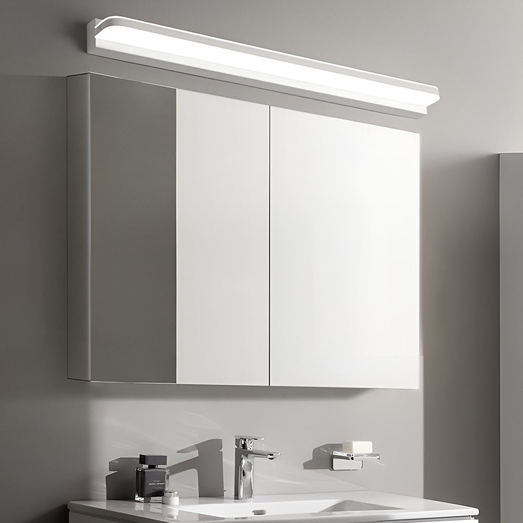 Led Bathroom Vanity Light Polished Iron Trim