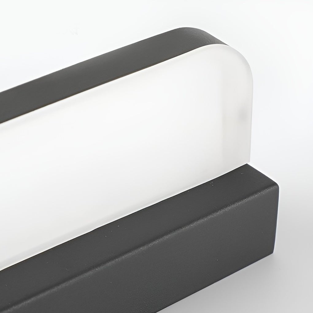Led Bathroom Vanity Light Polished Iron Trim