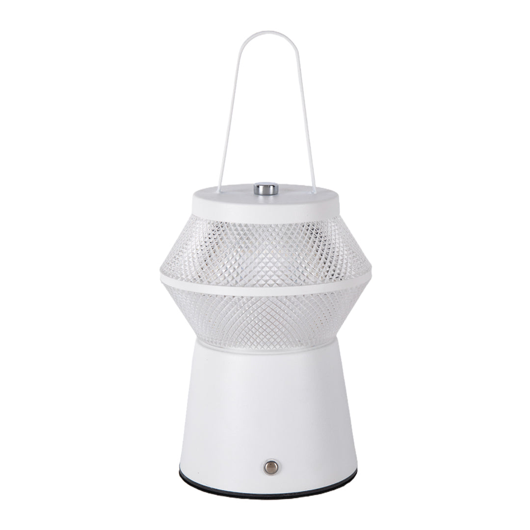 Modern Outdoor Solar Lantern with UV Mosquito Repellent – Dimmable Rechargeable Table Lamp