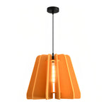 Acoustic Felt Pendant Light with Iron Frame, Modern Single Ceiling Lamp
