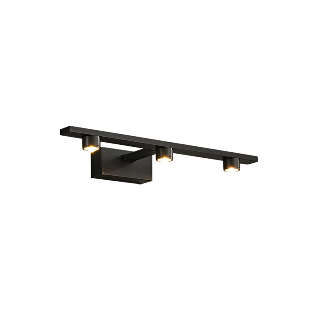 Minimalist LED Vanity Light Bar for Bathroom Mirror – Modern Black Wall Mount