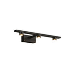 Minimalist LED Vanity Light Bar for Bathroom Mirror – Modern Black Wall Mount