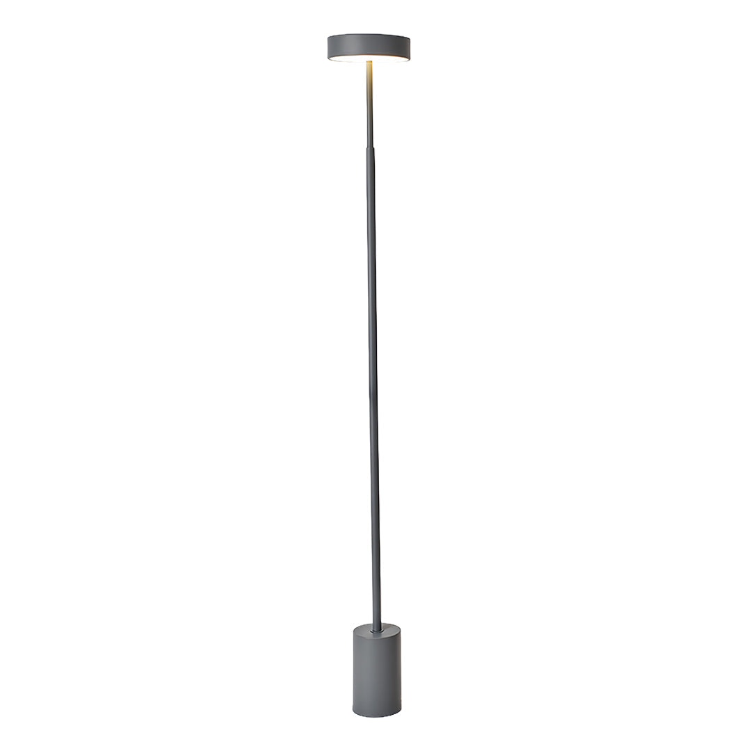 Petite Floor Lamp with Dimmable LED Reading Light, Modern Minimalist Pole Lamp