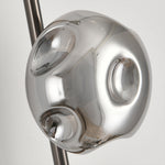 Modern Linear LED Wall Sconce with Pleated Glass Shade