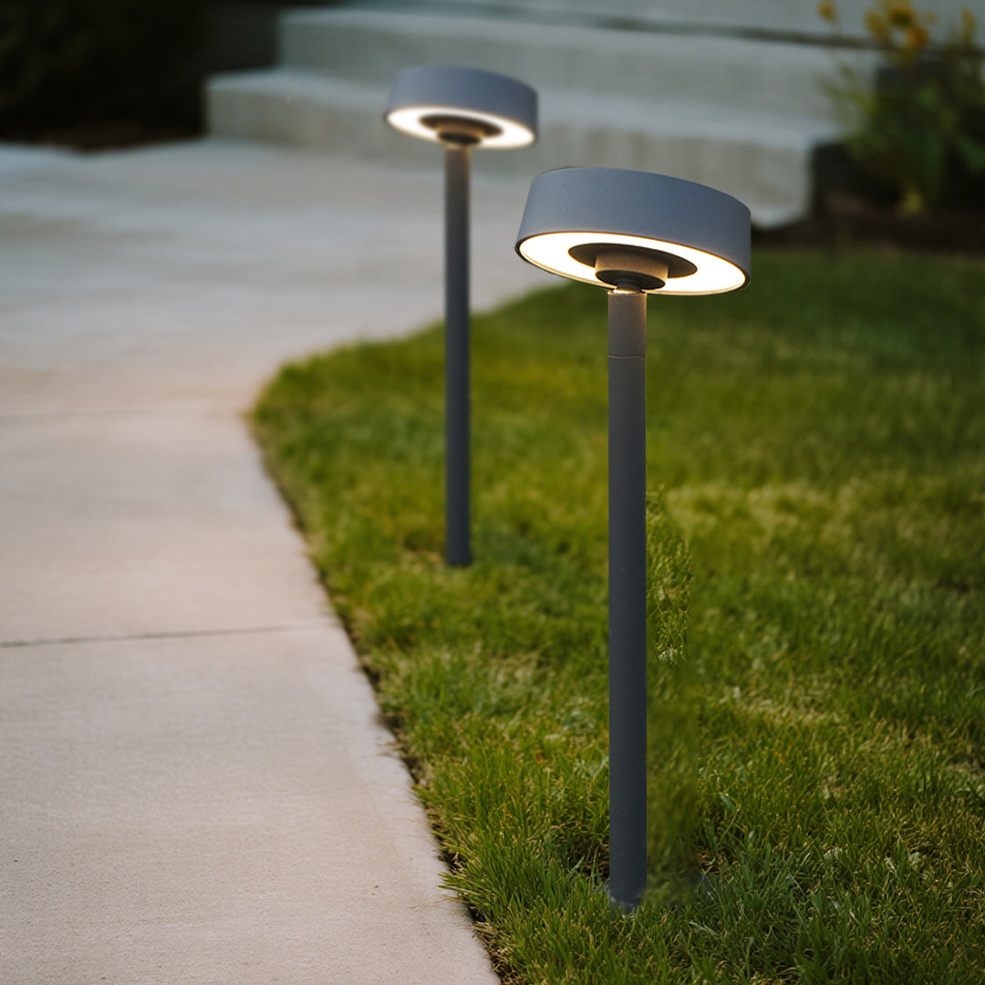 Modern Minimalist LED Pathway Bollard Light, IP65 Waterproof for Landscape
