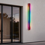Luma Linear RGB LED Outdoor Wall Light in Stainless Steel