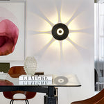 Modern LED Wall Washer Sconce in Black, IP65 Waterproof for Outdoor and Indoor Spaces