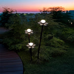 Modern Outdoor Pathway Lights LED Waterproof Landscape Lighting Set of 3