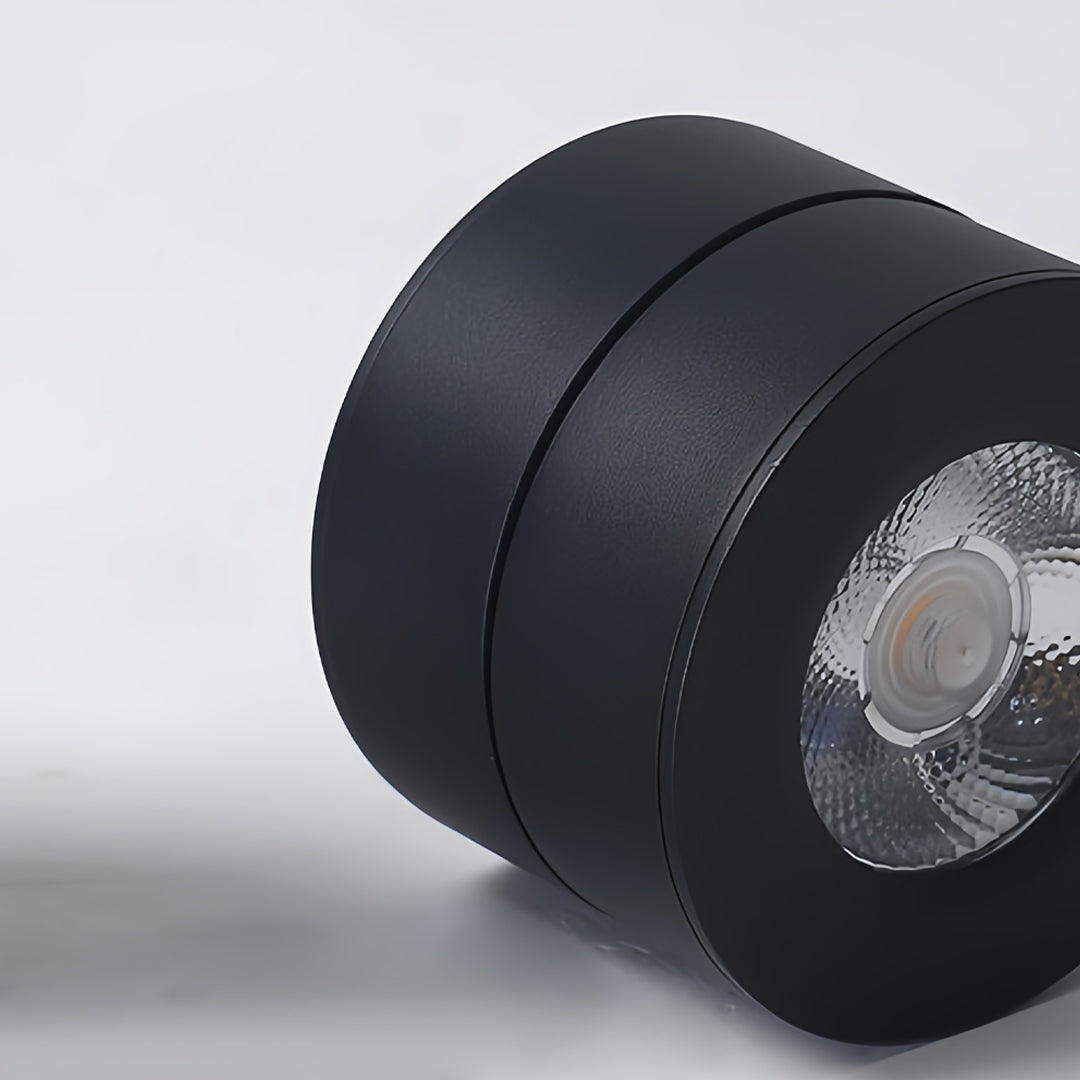 Round Foldable LED Spotlight with Adjustable Head for Ceiling and Wall