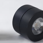 Round Foldable LED Spotlight with Adjustable Head for Ceiling and Wall