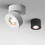 Round Foldable LED Spotlight with Adjustable Head for Ceiling and Wall