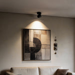 Round Foldable LED Spotlight with Adjustable Head for Ceiling and Wall