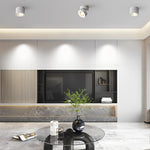 Round Foldable LED Spotlight with Adjustable Head for Ceiling and Wall