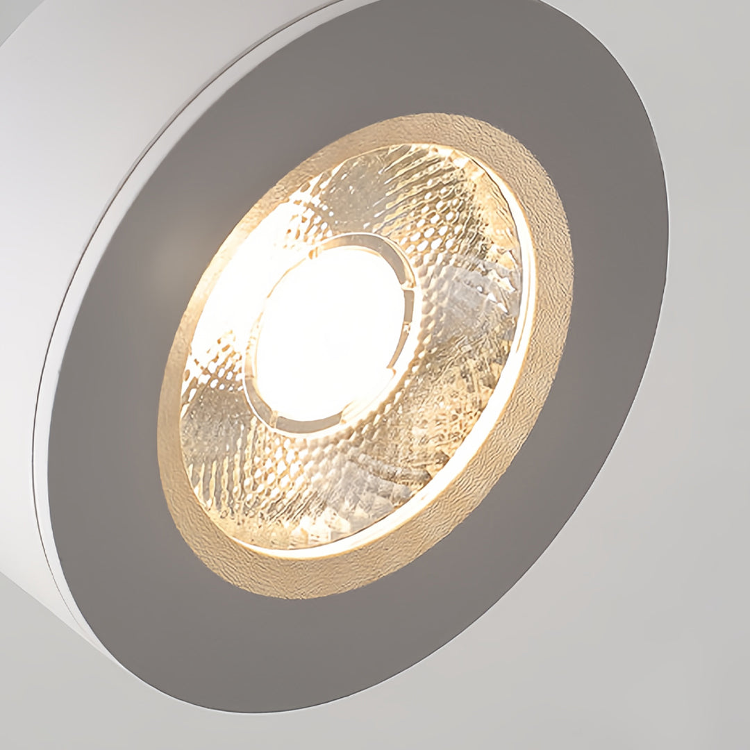 Round Foldable LED Spotlight with Adjustable Head for Ceiling and Wall