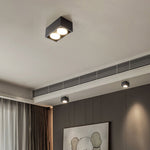 Modern Square Recessed LED Downlight with Adjustable Iron Trim