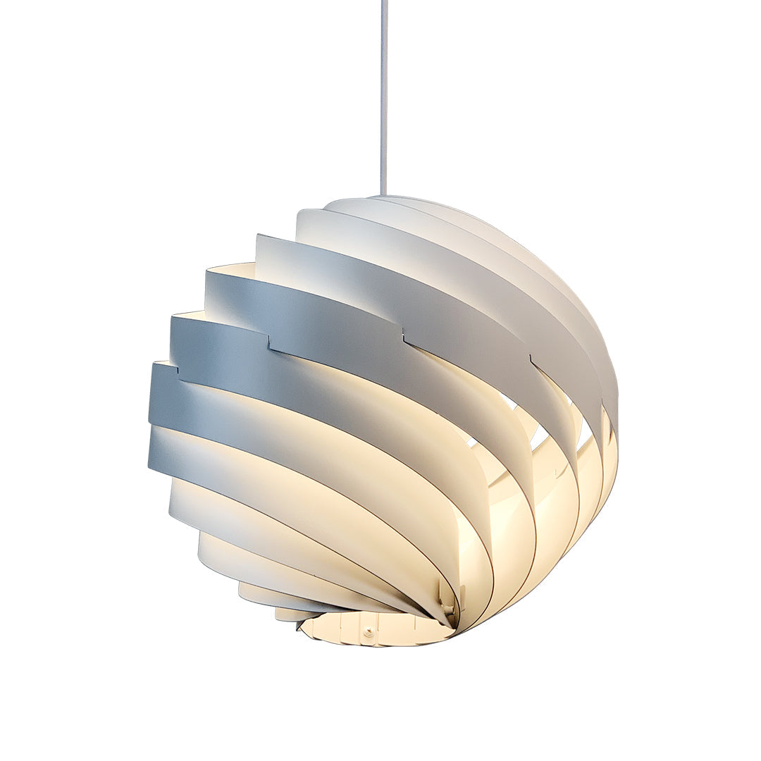 Swirl Pendant Light – Nordic Art Aluminum LED Ceiling Lamp