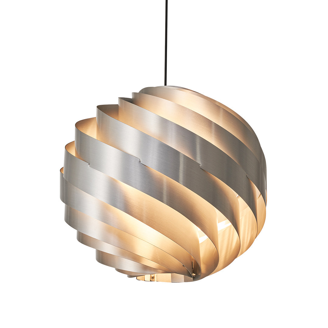 Swirl Pendant Light – Nordic Art Aluminum LED Ceiling Lamp