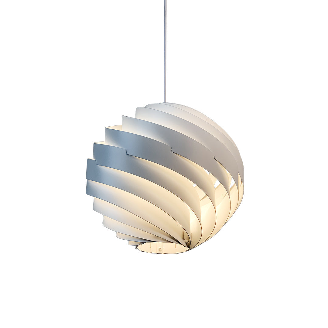 Swirl Pendant Light – Nordic Art Aluminum LED Ceiling Lamp