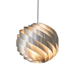 Swirl Pendant Light – Nordic Art Aluminum LED Ceiling Lamp