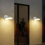 Swivel Wall Sconce in Die-Cast Aluminum with Warm LED Light, IP65 Waterproof Outdoor Fixture