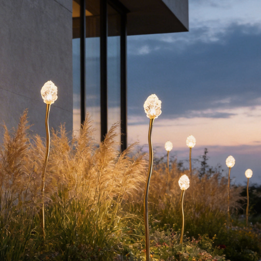 Syphasera Modern LED Landscape Standing Lamp in Sprout Shape