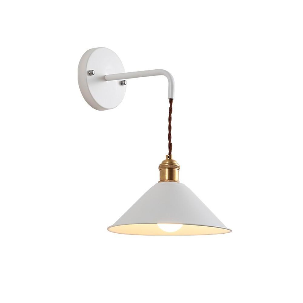 Funnel LED Wall Sconce in Nordic Style for Bedroom and Hotel