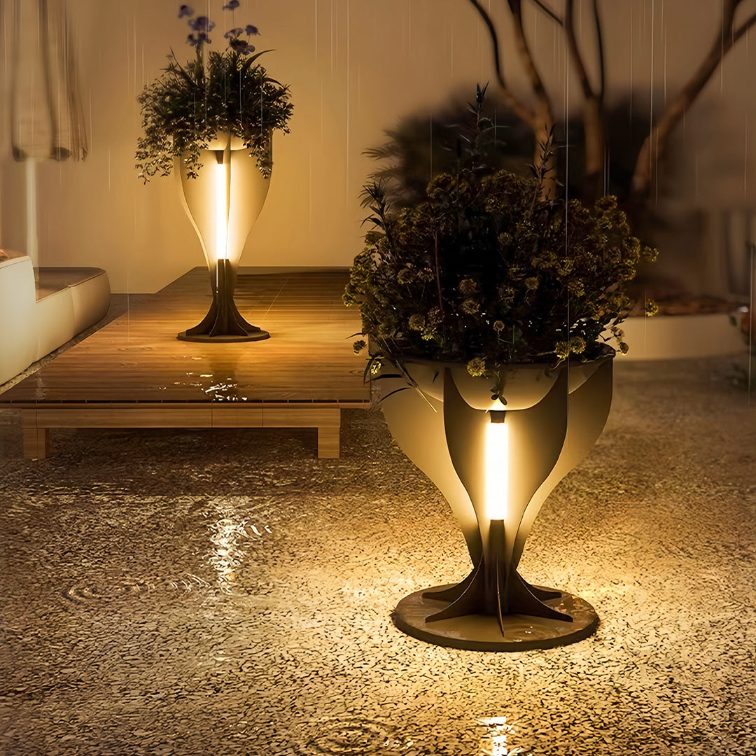 Lumina Planter Light — Architectural Outdoor Illumination