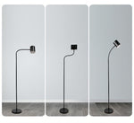Nordic Adjustable LED Floor Lamp with Touch Dimming for Modern Living Spaces