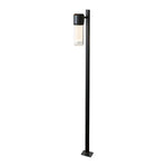 Modern LED Path Light with Clear Glass Shade for Garden Walkways