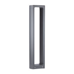 Square LED Bollard Light for Pathways & Gardens – Modern Aluminum Outdoor Lighting