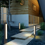 European Square Bollard Light – Waterproof LED Landscape Path Lamp