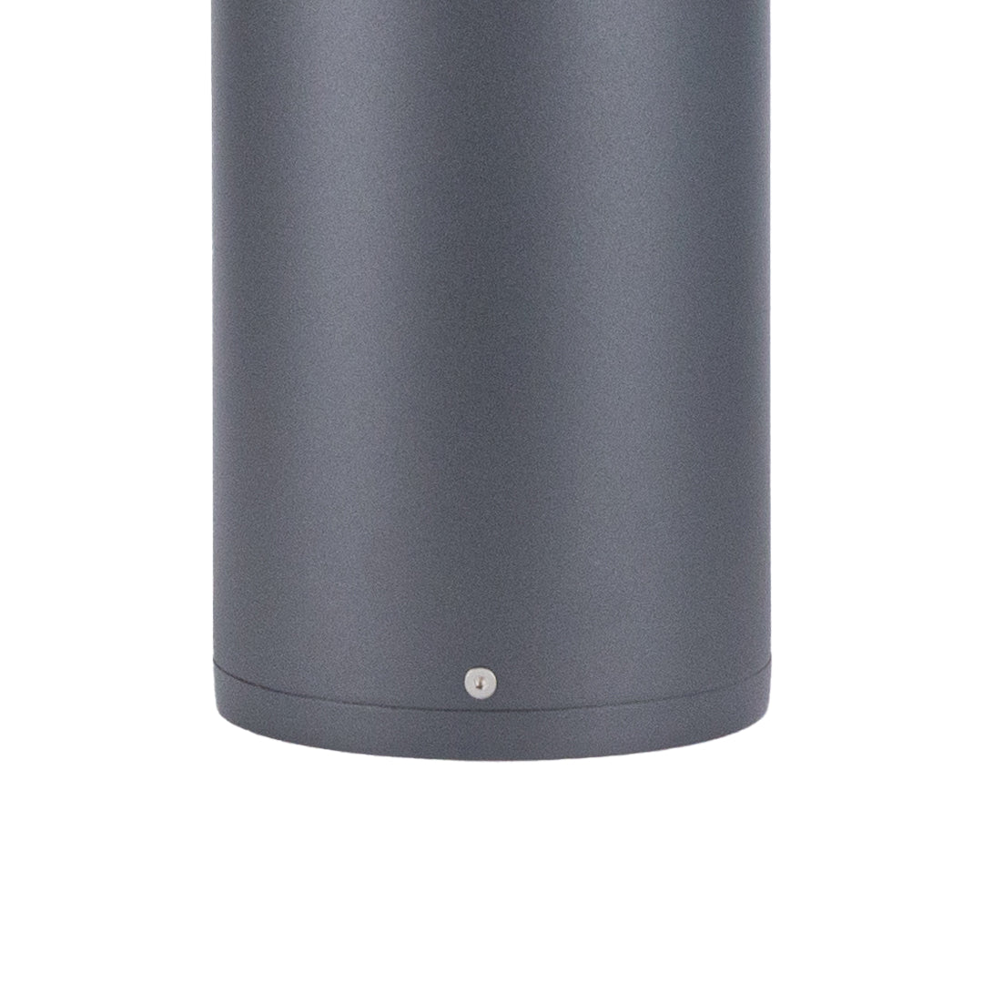 Modern LED Bollard Pathway Light – Black Aluminum Garden Pole