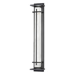 Minimalist Waterproof Outdoor Wall Light in Black Stainless Steel
