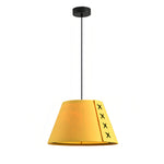 Blue Felt Pendant Light with Acoustic Design for Modern Interiors
