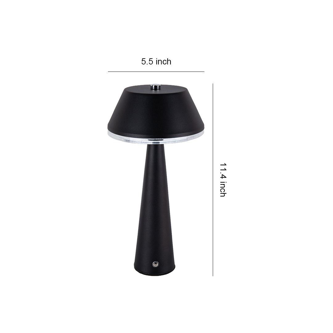 Aria Portable LED Table Lamp – Modern Cordless Rechargeable Light