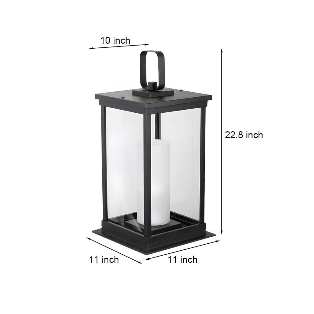 Aria Outdoor Lantern: Minimalist Waterproof LED Garden Light