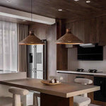 Handwoven Rattan Pendant Light with Wabi-Sabi Zen Aesthetic