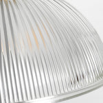 Nordic Textured Glass Pendant Light with Brass Accents, Adjustable Chain