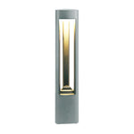 Hollow Bollard Light with Three-Sided Illumination for Modern Landscapes